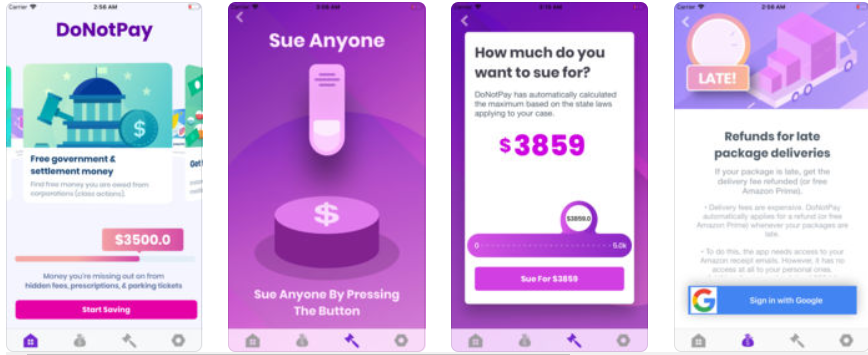 DoNotPay Screenshots.PNG